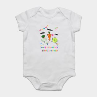 Swede Carrot Lime Baby Bodysuit